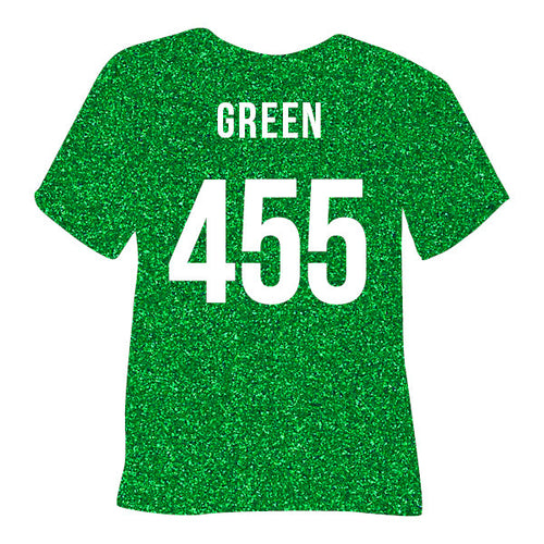 455 Green POLI-FLEX® PEARL GLITTER HTV