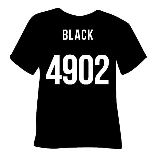 4902 Black ThermoFlex Plus HTV (Poli-Flex Turbo)