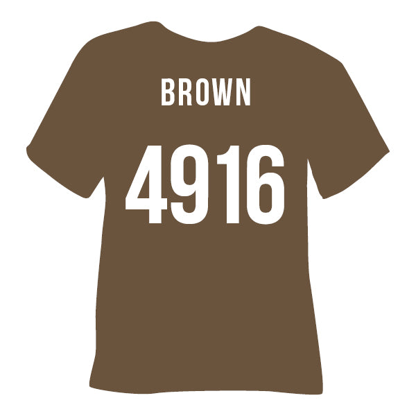 4916 Brown ThermoFlex Plus HTV (Poli-Flex Turbo)