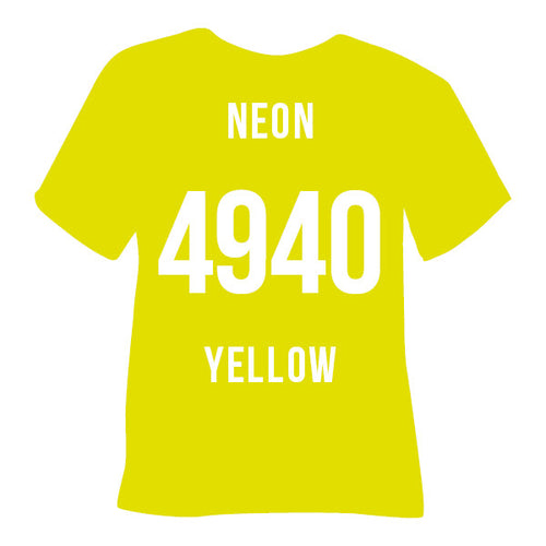 4940 Neon Yellow ThermoFlex Plus HTV (Poli-Flex Turbo)