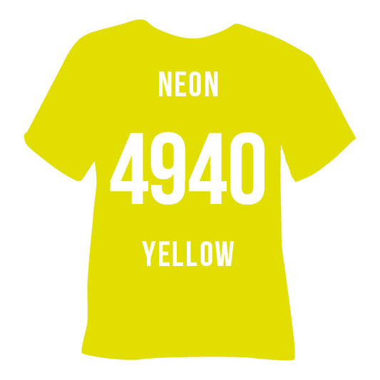 4940 Neon Yellow ThermoFlex Plus HTV (Poli-Flex Turbo)
