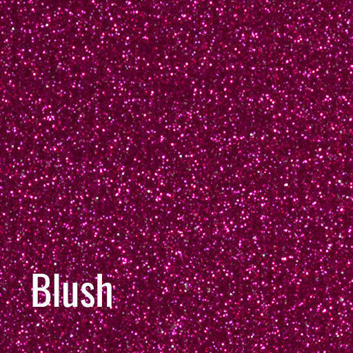 12" Blush - Siser Glitter Heat Transfer Vinyl (HTV)