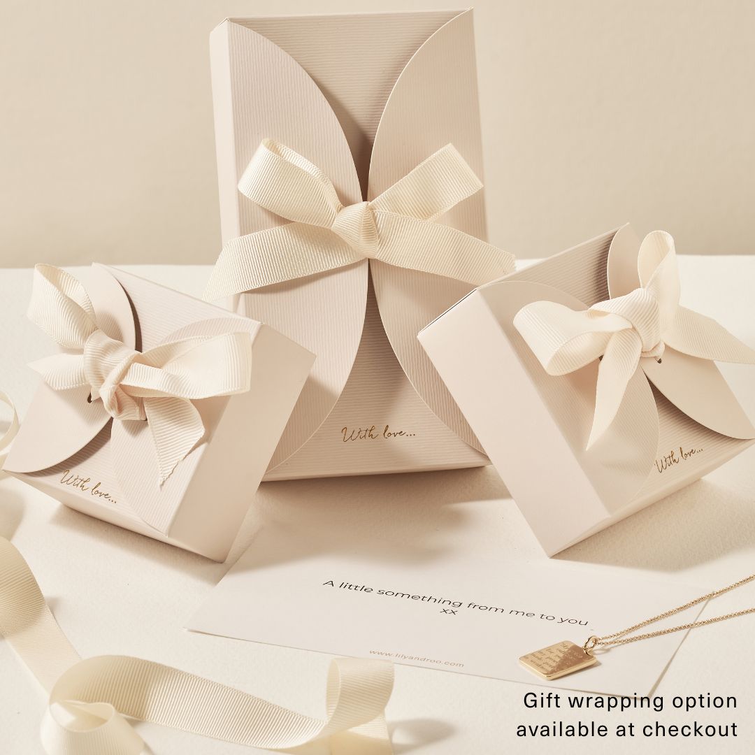 Gold Extra Small Personalised Disc Necklace