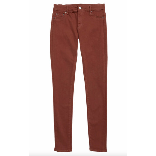 *Diane Mid Rise Skinny Twill Pants - FINAL SALE - Size 14