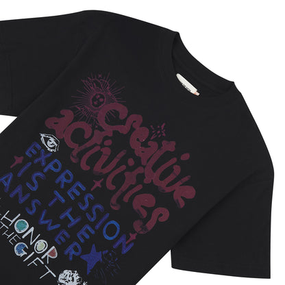 Creative Activities Tee | Black