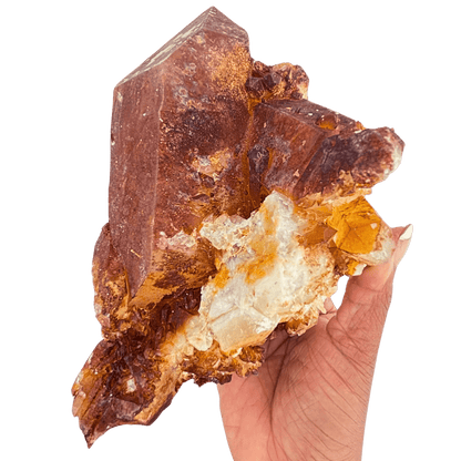 Large Hematite Stained Quartz #295