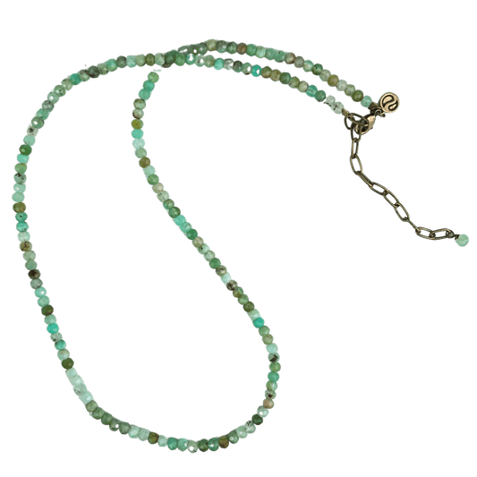 Prehnite Convertible Necklace #337
