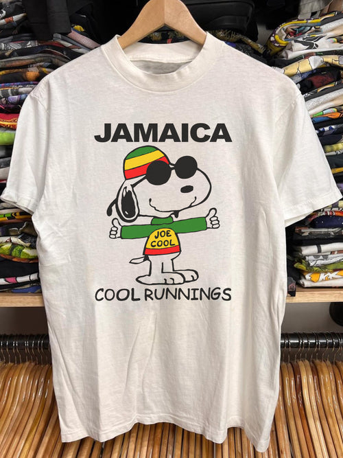 Vintage Joe Cool Runnings Promo White T-Shirt