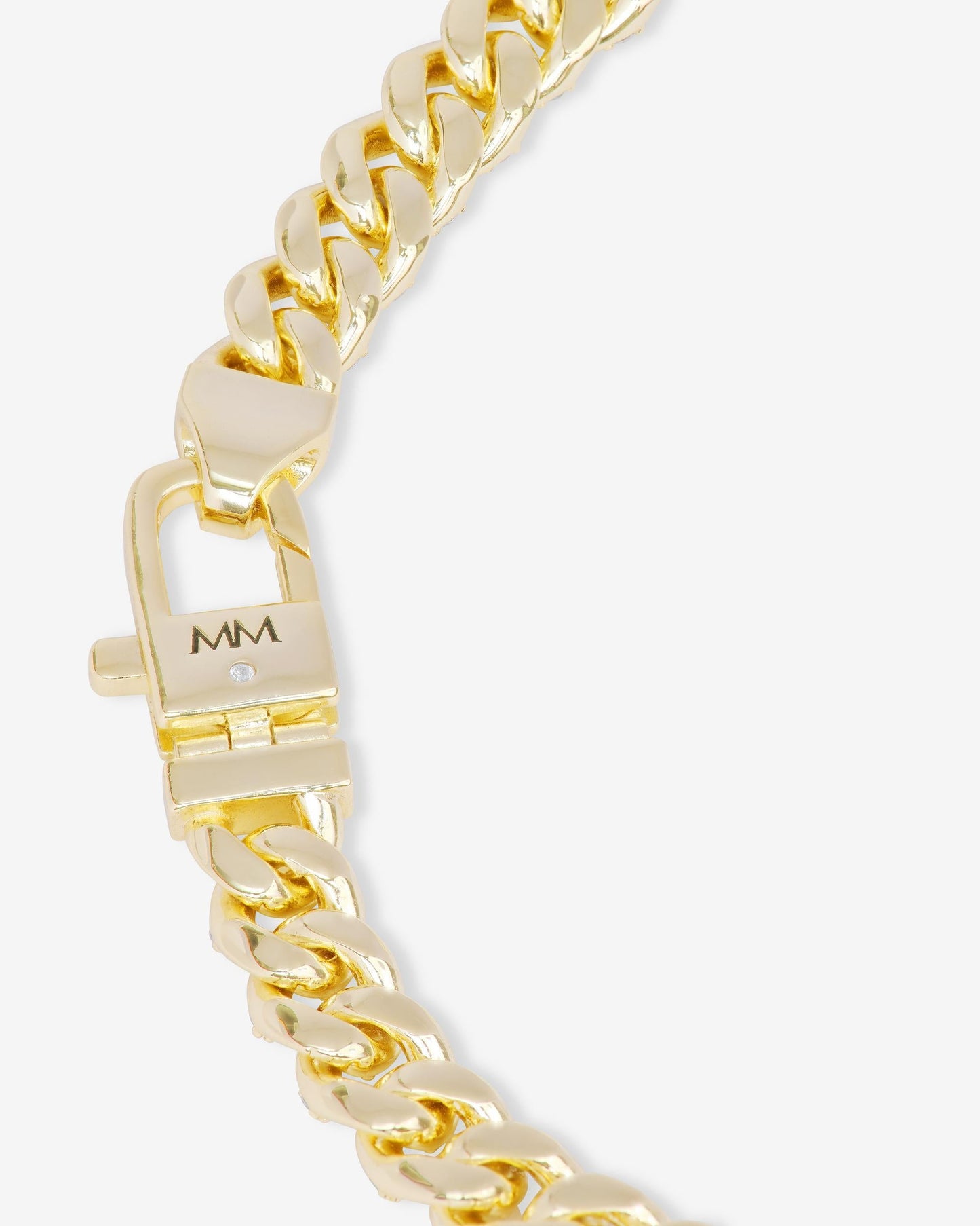 Julian Cuban Chain Bracelet 6.8mm - Gold