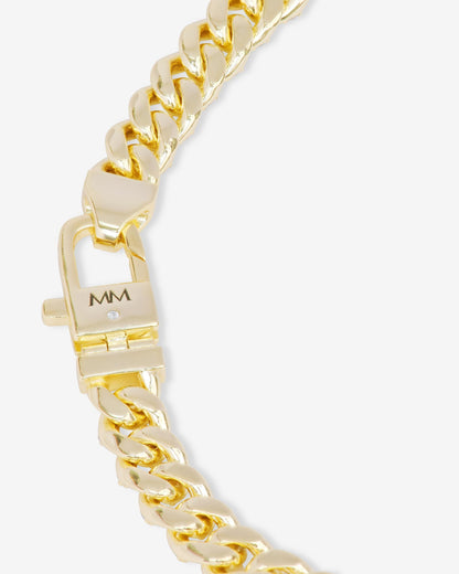 Julian Cuban Chain Bracelet 6.8mm - Gold
