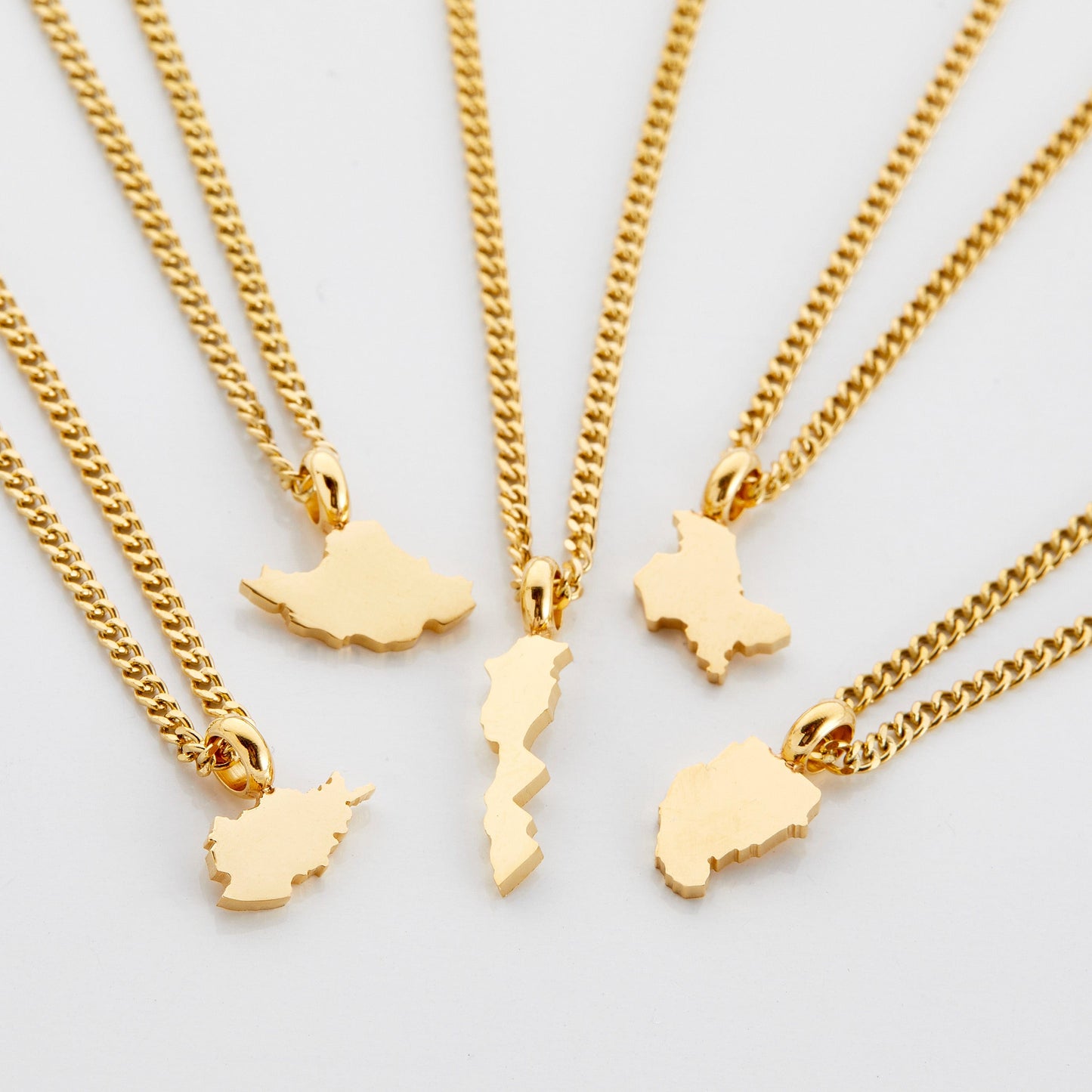 Country Map Necklace | Kids