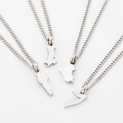 Country Map Necklace | Kids