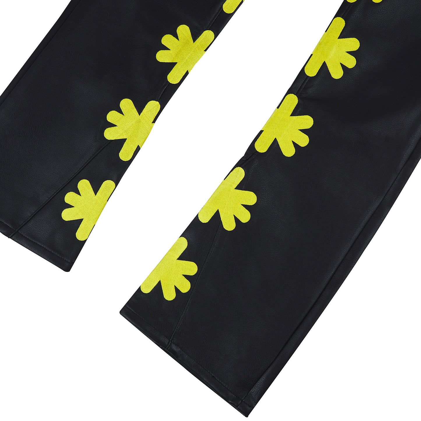 Leather Pant | Yellow