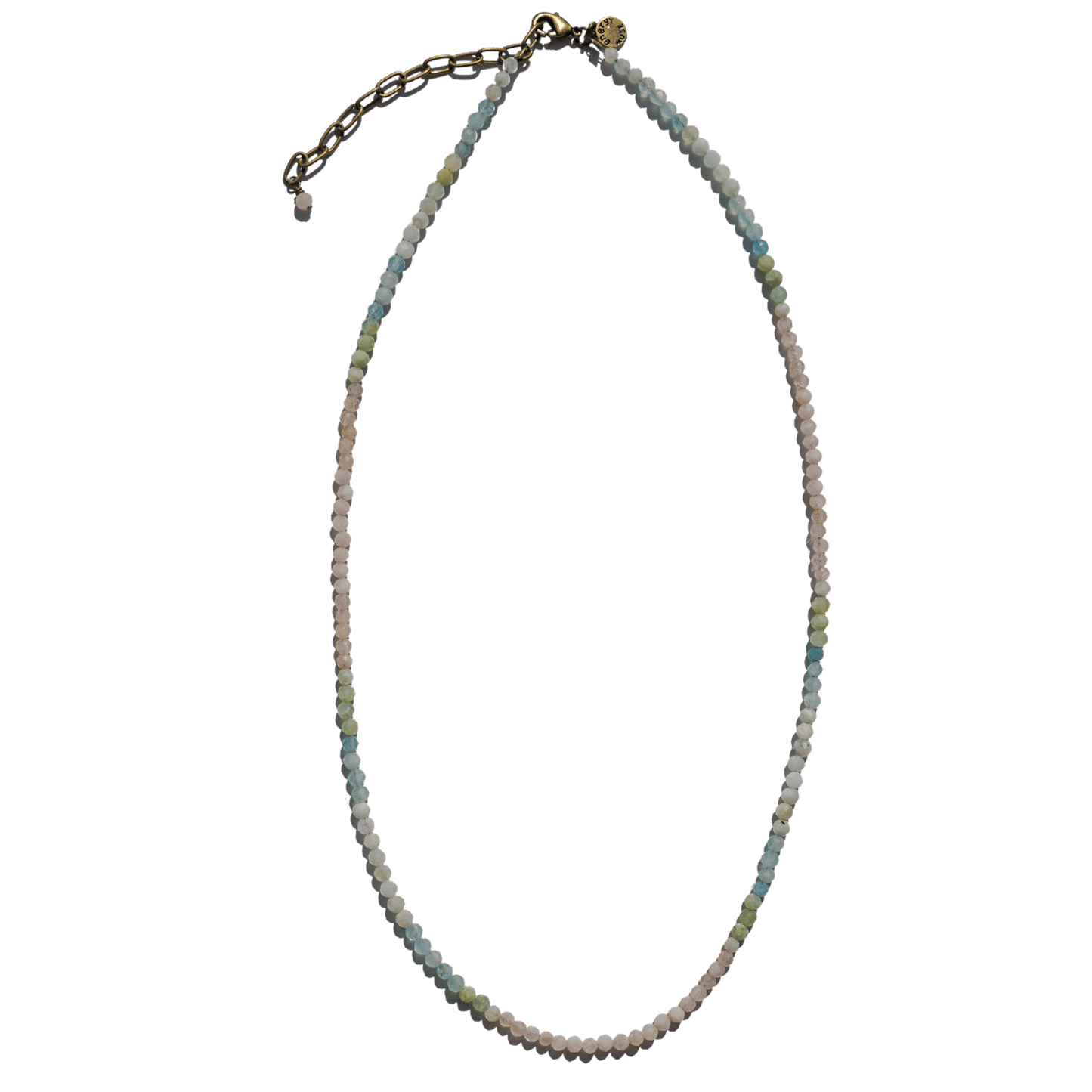 Morganite Micro Necklace
