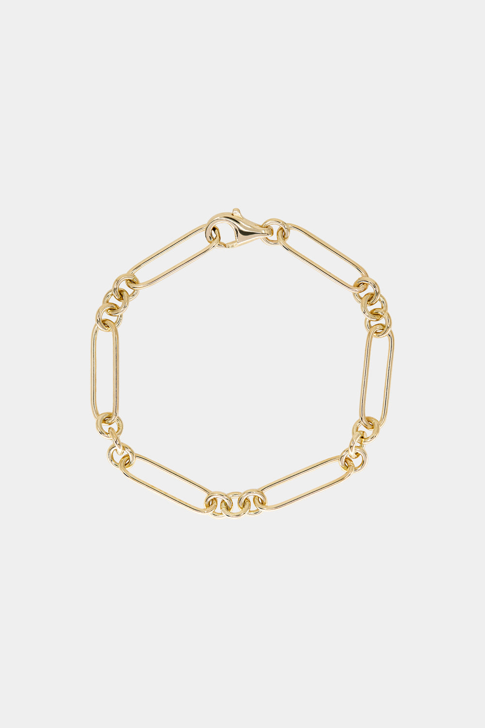 Large Lennox Bracelet | 9K Yellow or Rose Gold