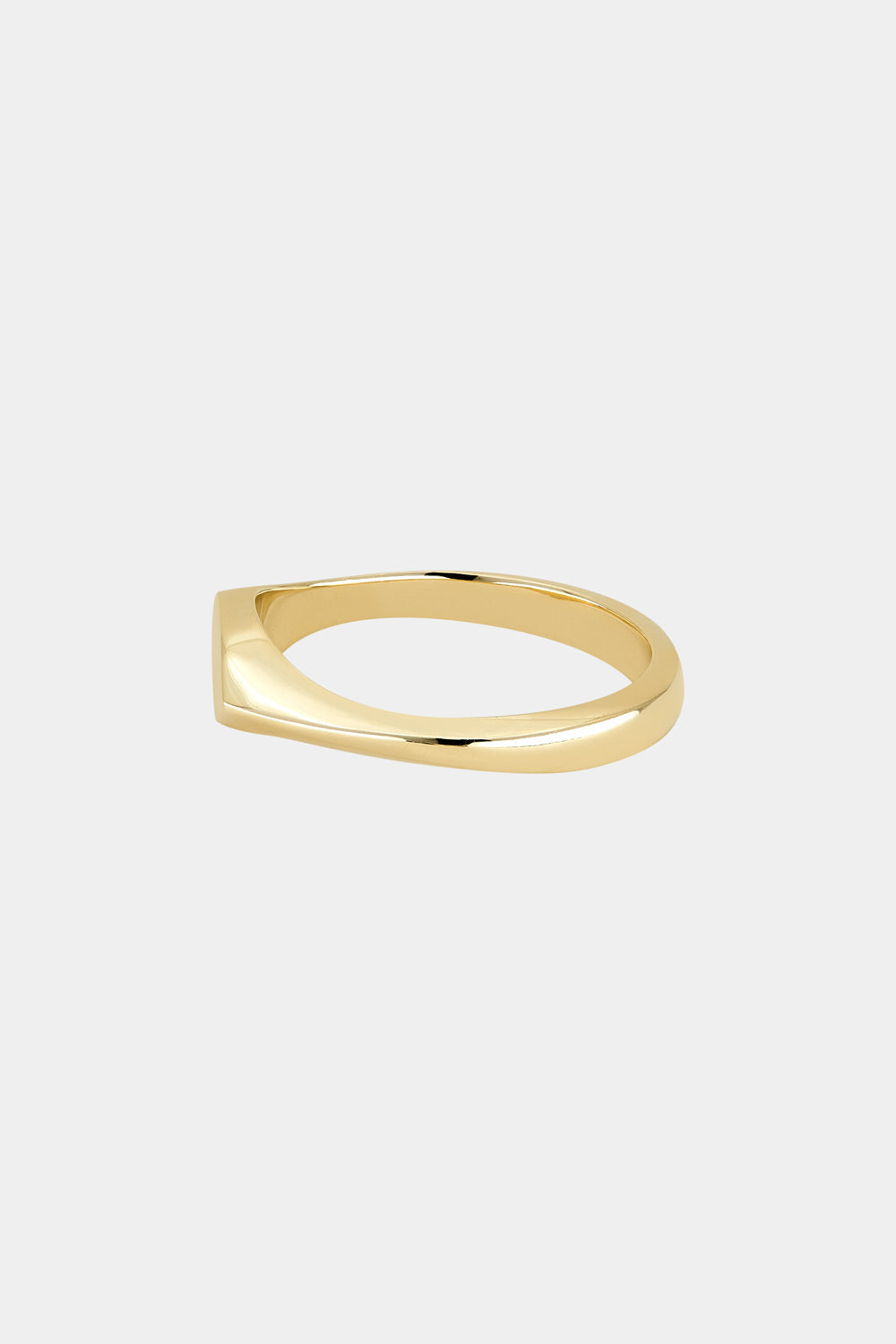 Mini Marquise Signet Ring | Yellow Gold