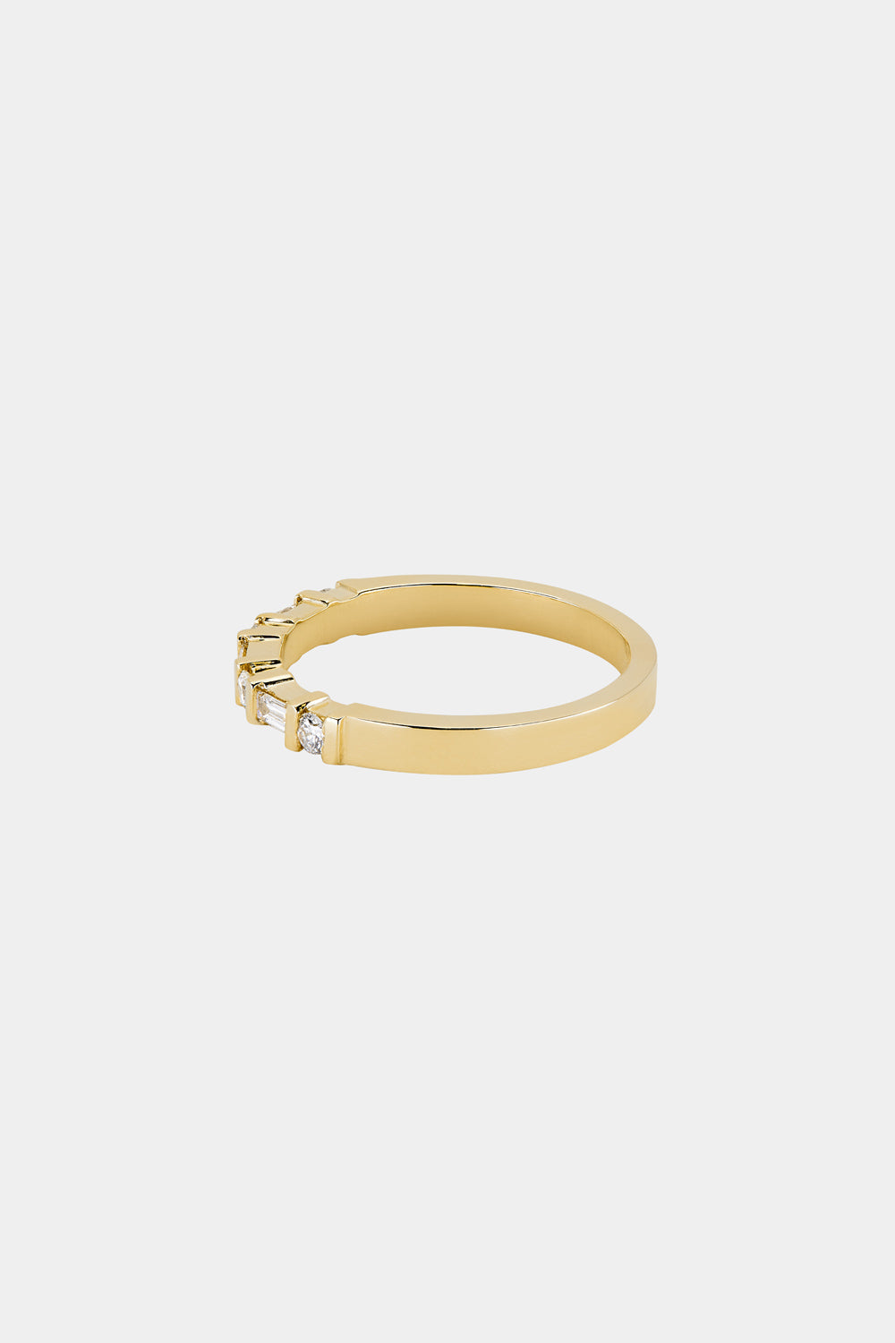 Baguette Diamond Ring | Yellow Gold