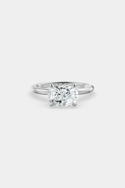 East West Diamond Solitaire Ring | Piccolo Band