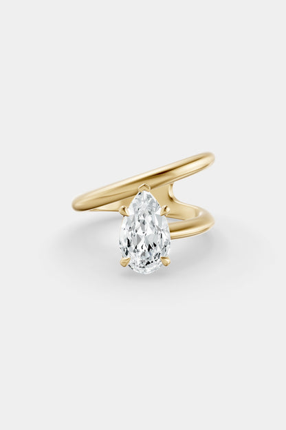 Natasha Diamond Wrap Ring | Signature Wrap Band