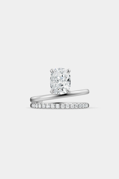 Double Band Floating Diamond Ring | Harley Diamond Band