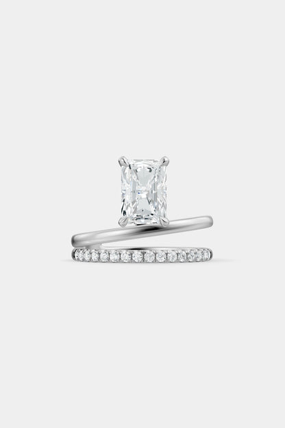 Double Band Floating Diamond Ring | Harley Diamond Band