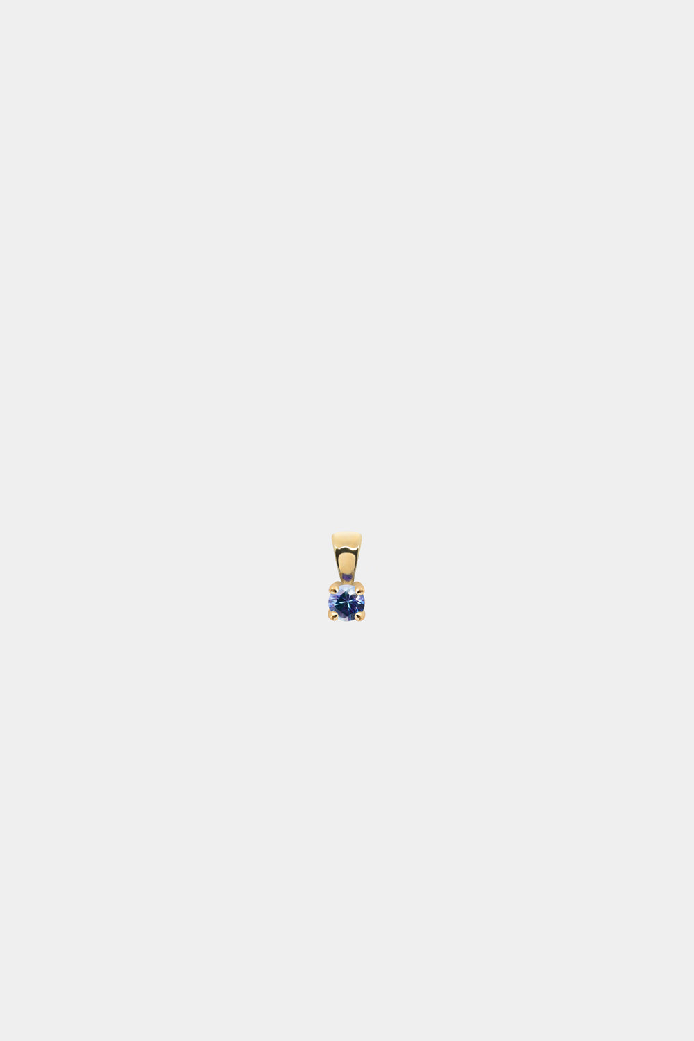 Birthstone Pendant | 9K Yellow Gold