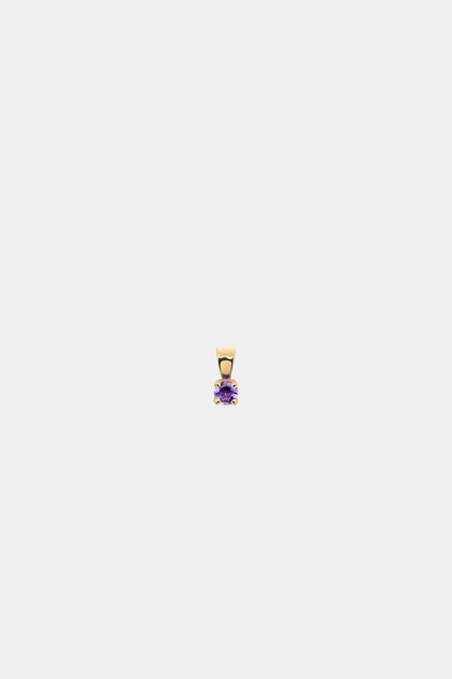 Birthstone Pendant | 9K Yellow Gold