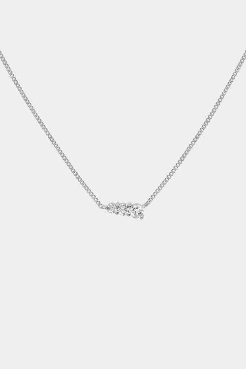 Aurora Necklace | 18K White Gold