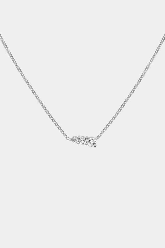 Aurora Necklace | 18K White Gold