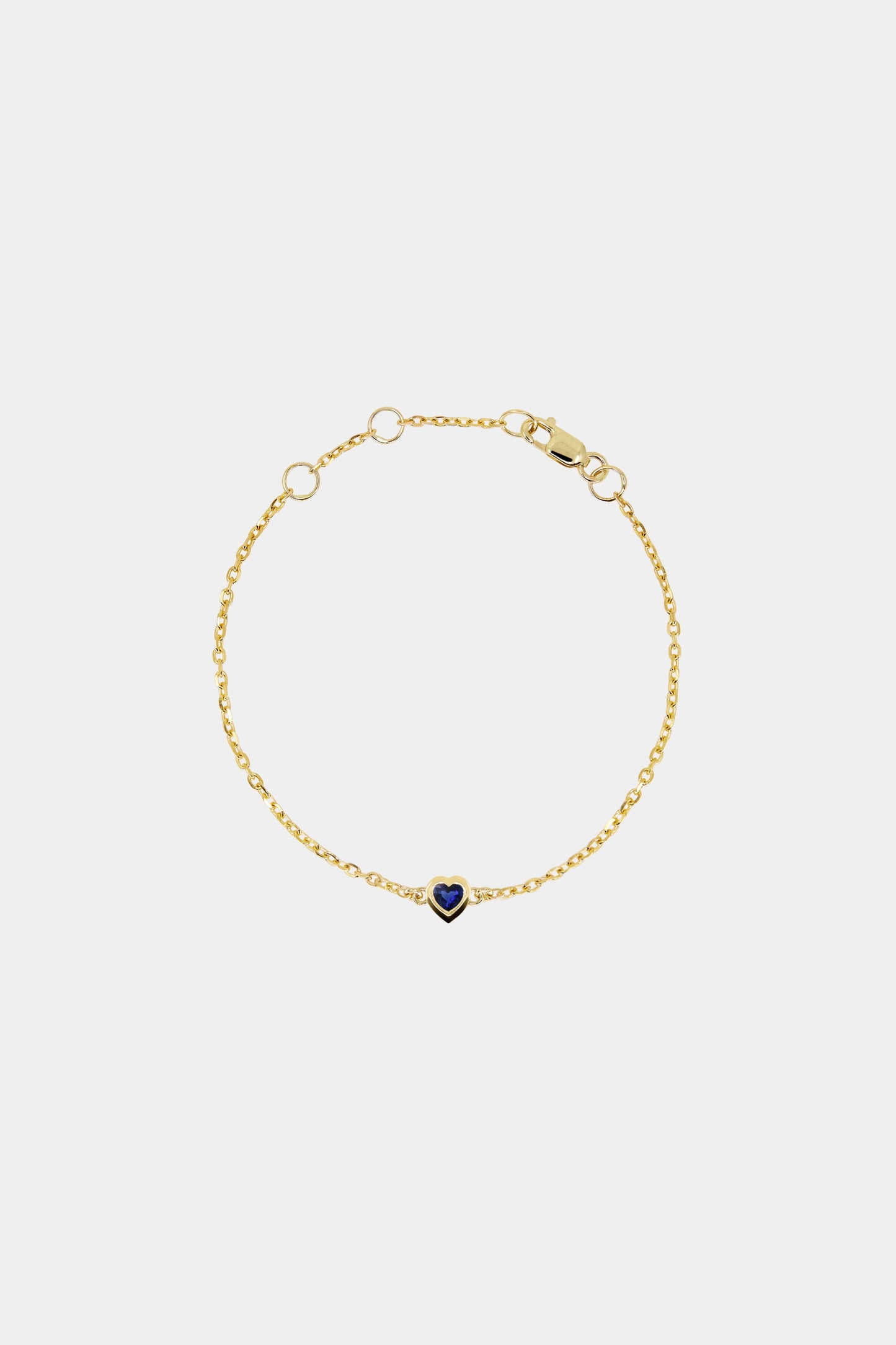 Baby Heart Bracelet | 9K Yellow Gold