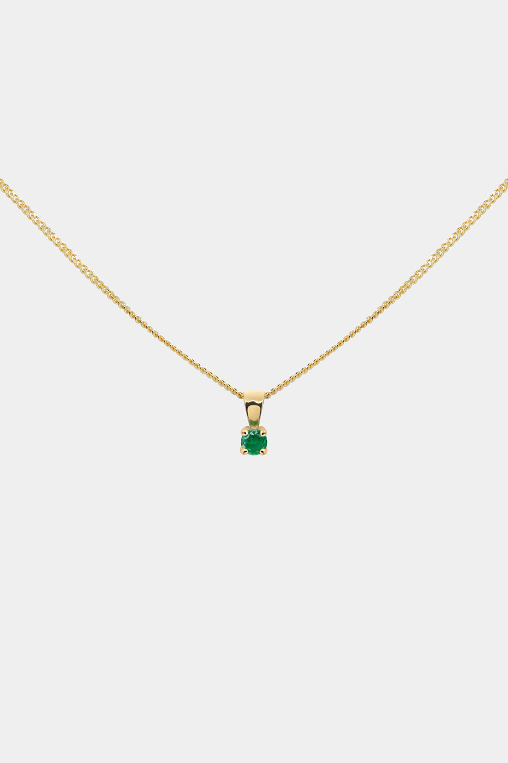 Birthstone Pendant | 9K Yellow Gold