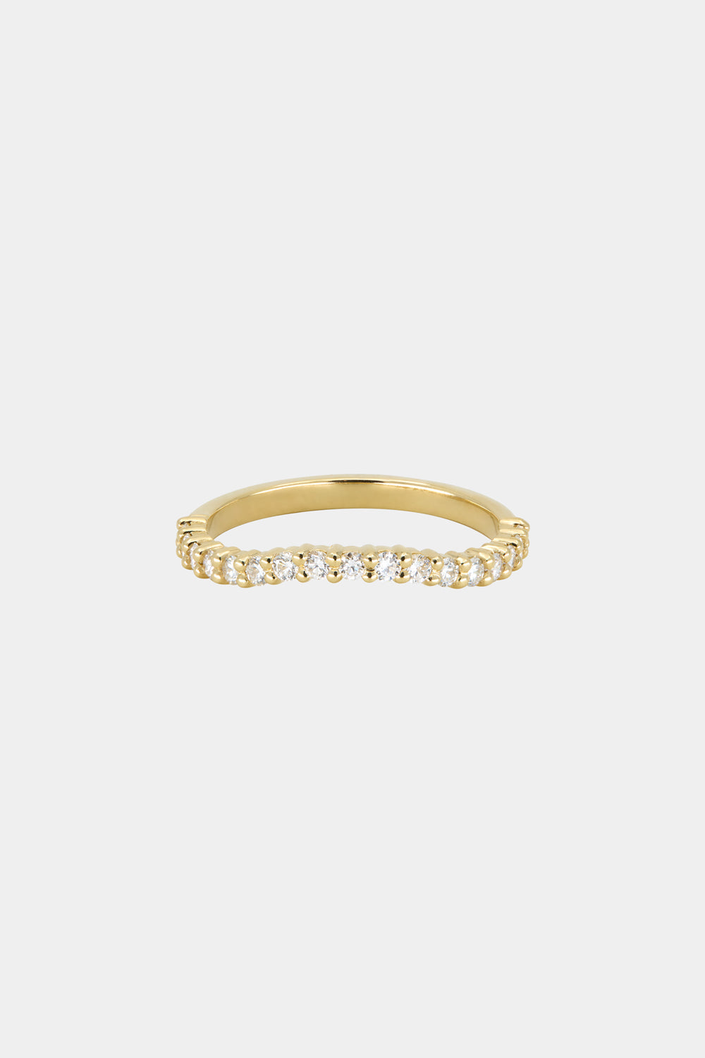 Insignia Diamond Band | 18K Yellow Gold