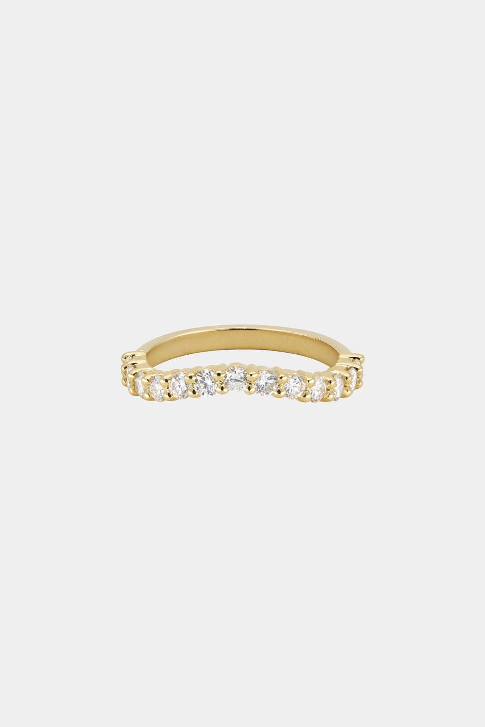 Insignia Diamond Band | 18K Yellow Gold