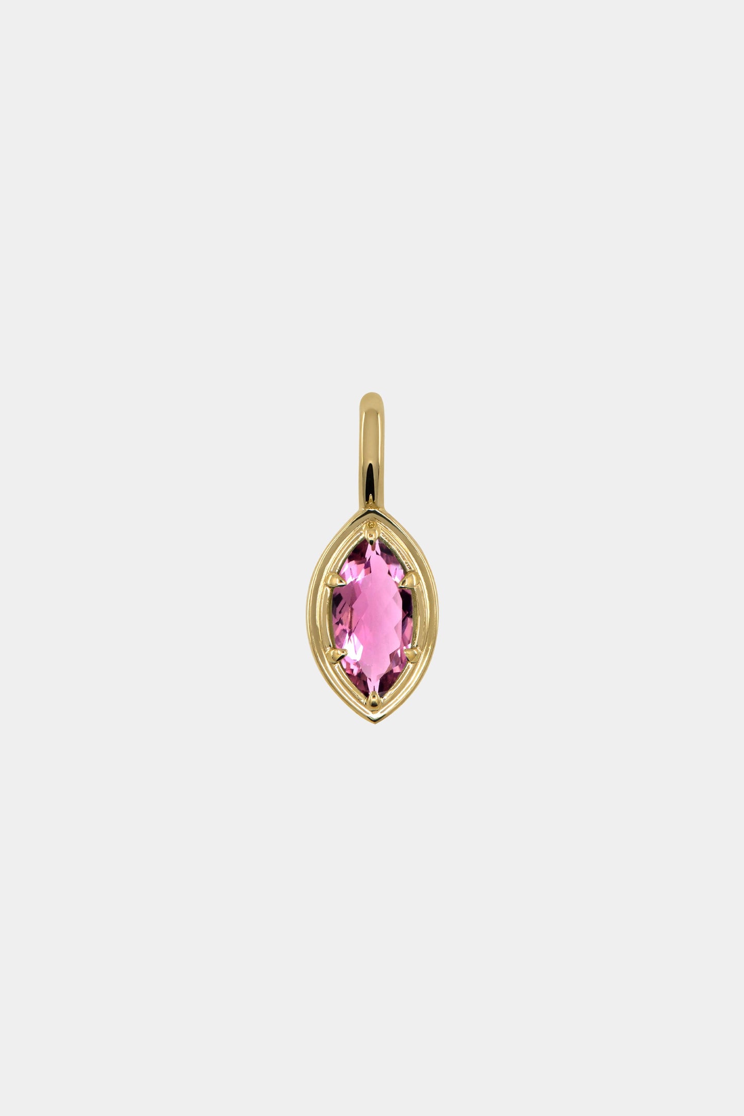 Roma Marquise Gemstone Pendant | Yellow Gold