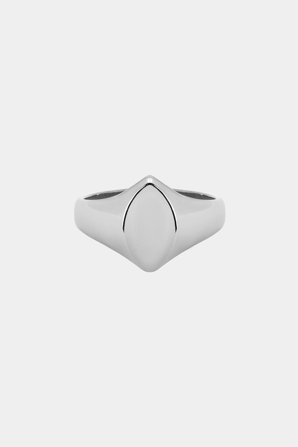 Marquise Signet Ring | Silver