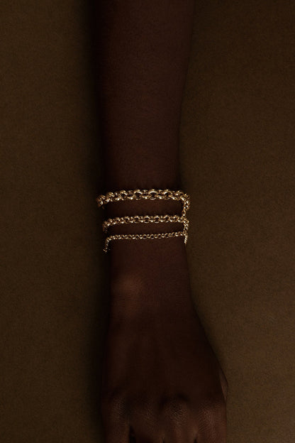 Small Chateau Bracelet | Silver