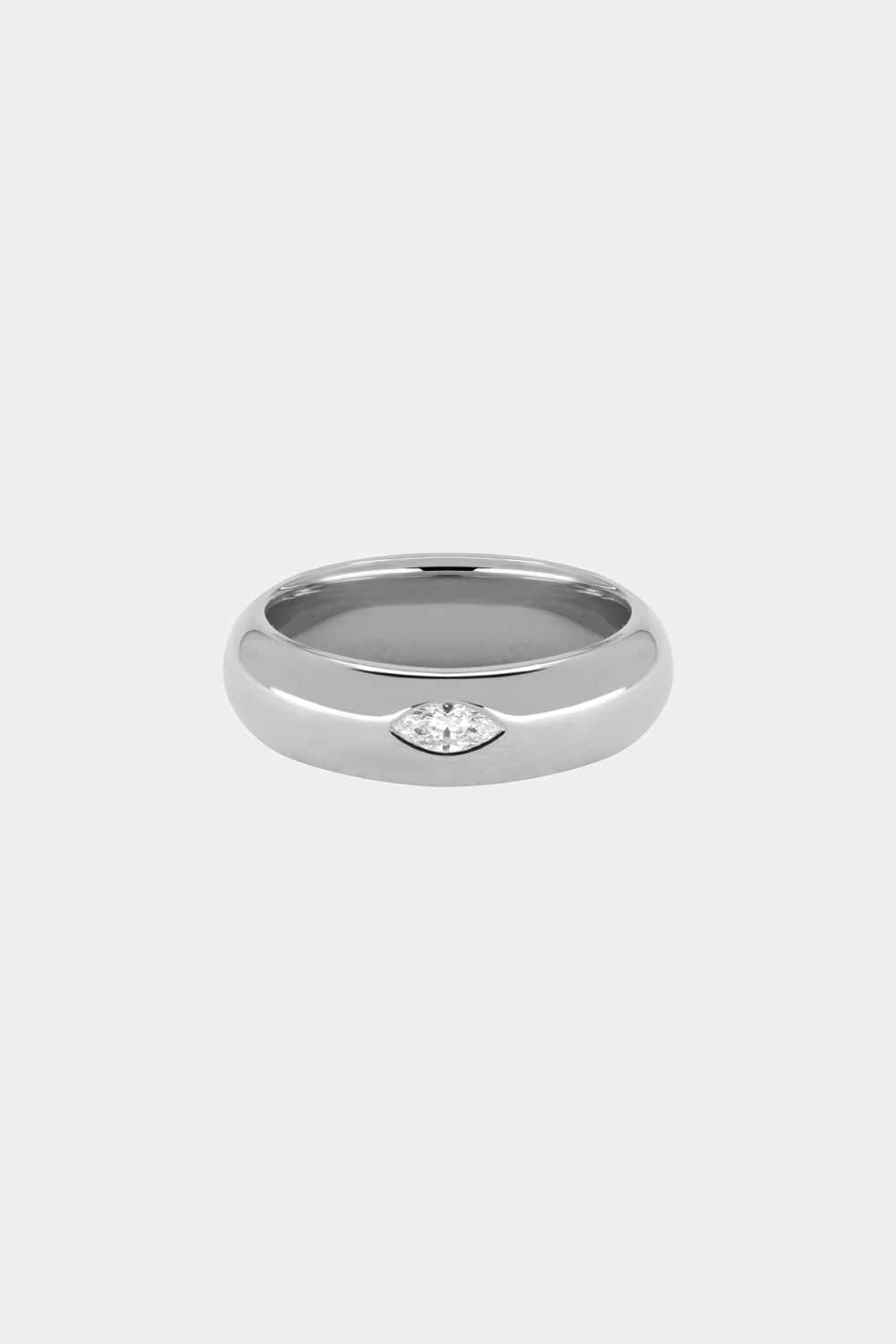 Sabine Ring | Silver or 9K White Gold