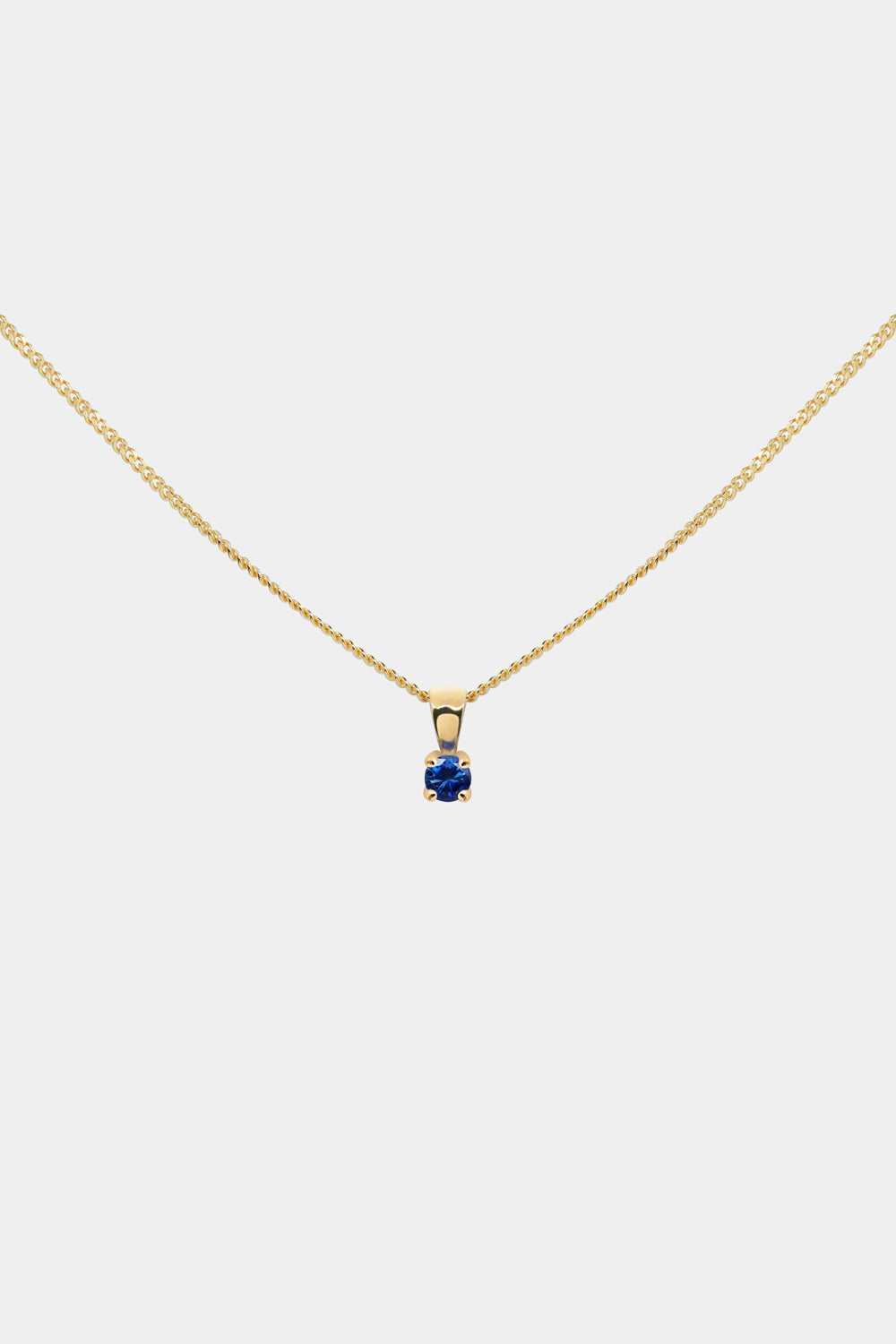 Birthstone Pendant | 9K Yellow Gold