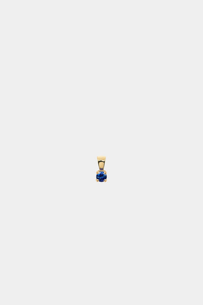 Birthstone Pendant | 9K Yellow Gold