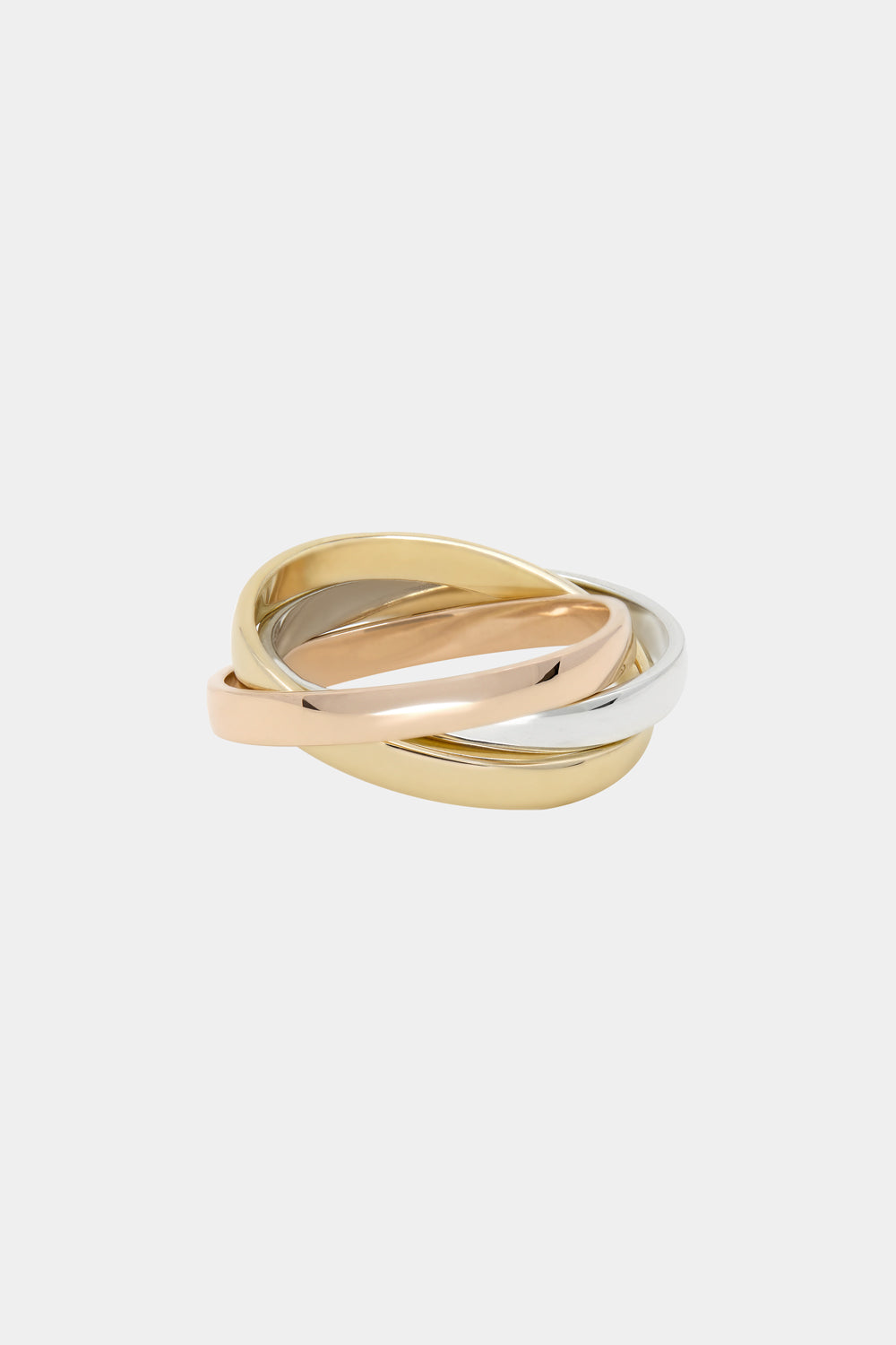 Sascha Triple Band Ring | 9K Yellow or Rose Gold