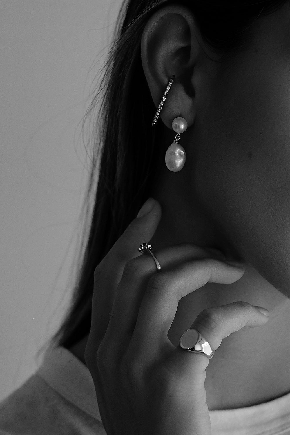 Oval Signet Ring | Silver