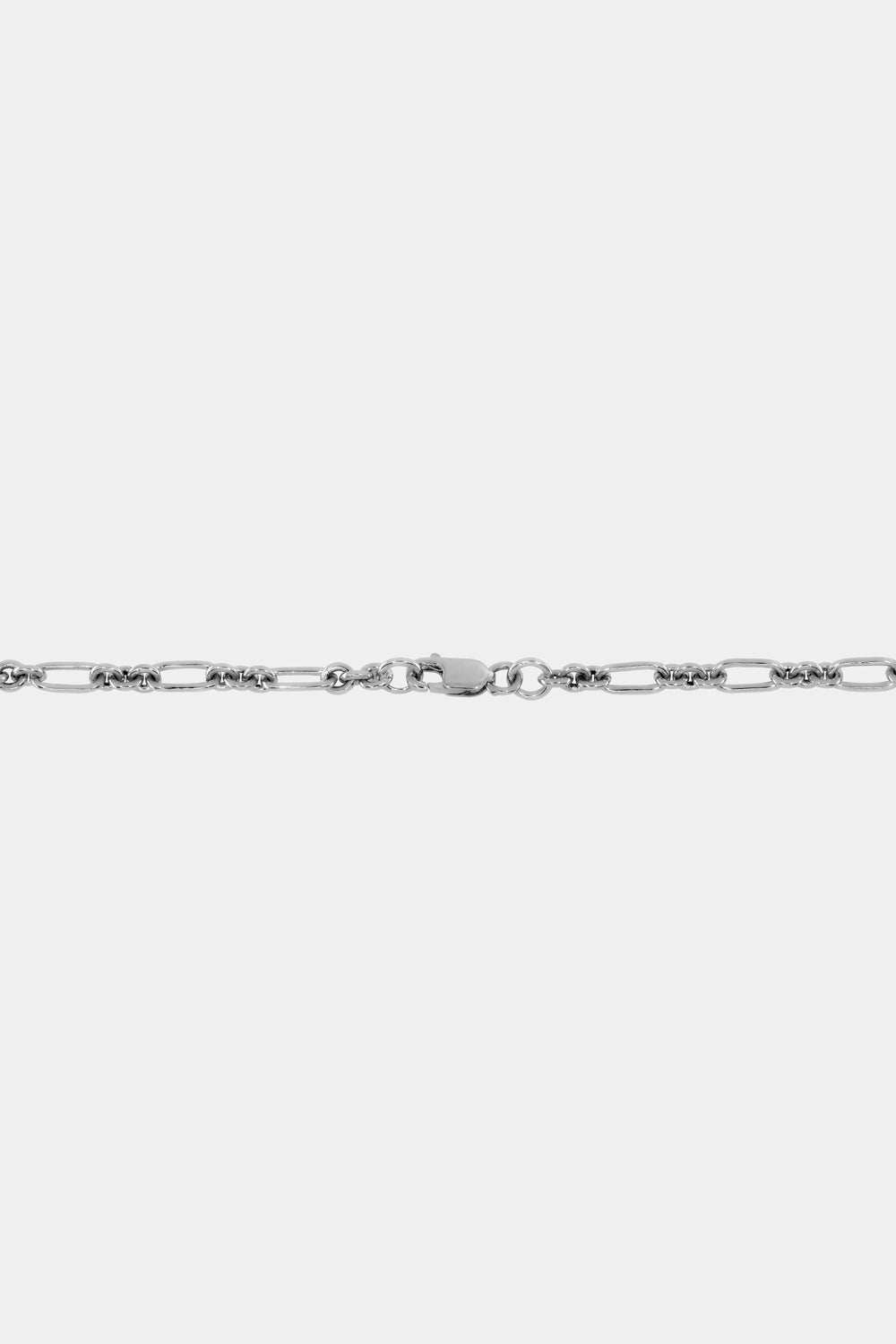 Roma Round Diamond Necklace | White Gold