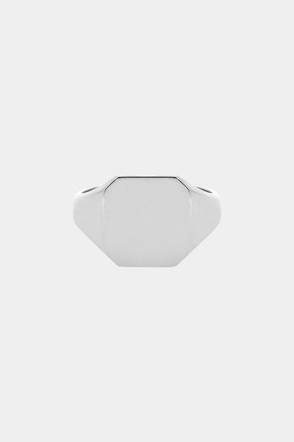 Tallows Signet Ring | Silver or White Gold