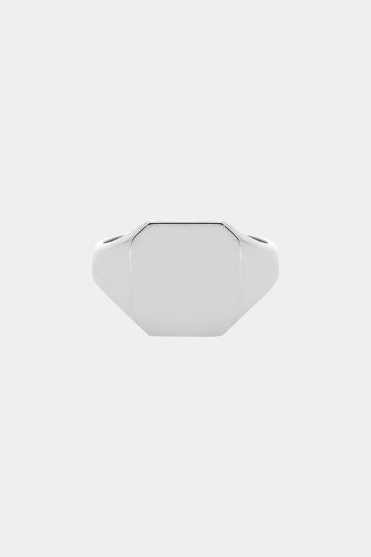 Tallows Signet Ring | Silver or White Gold