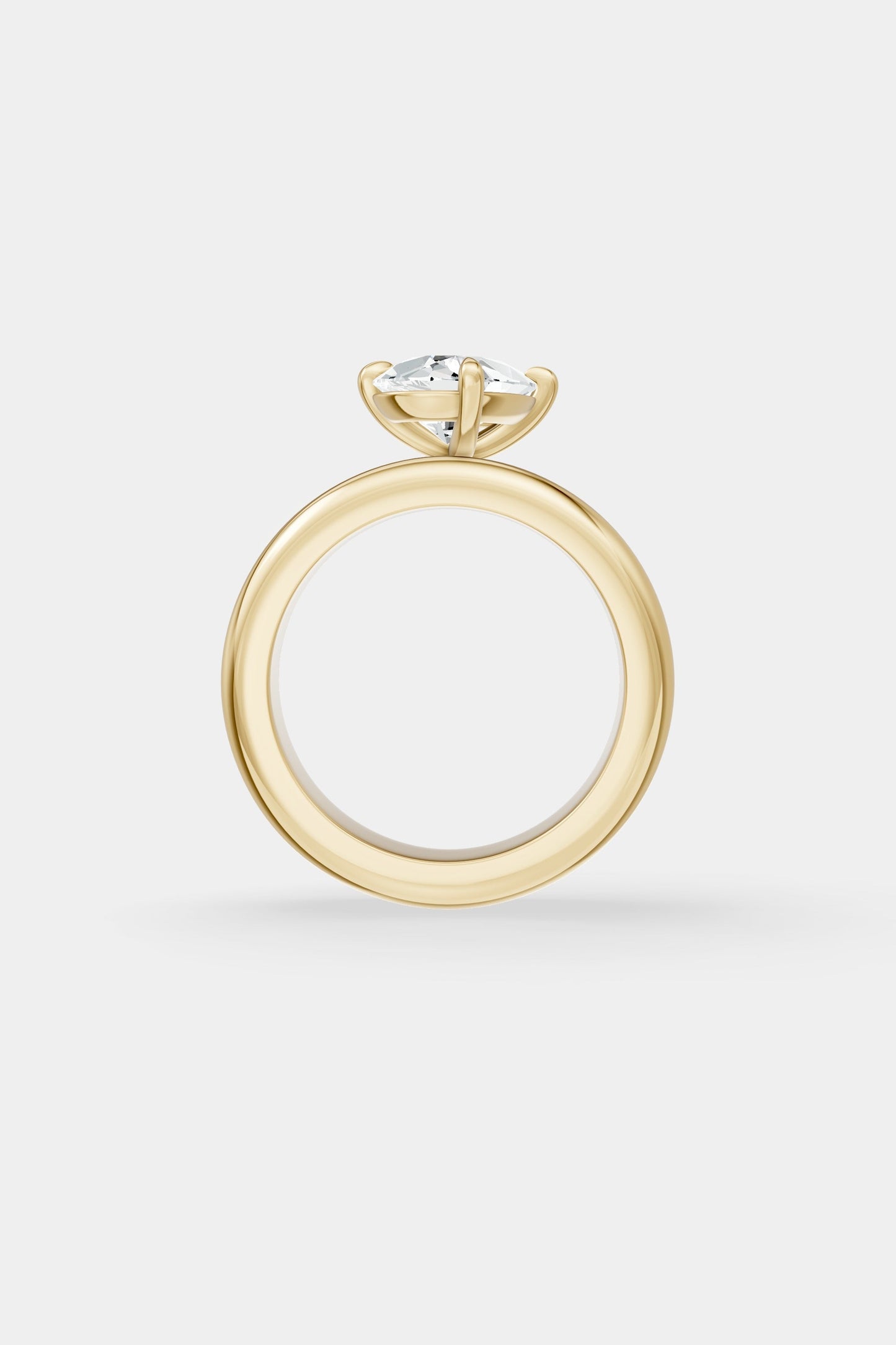 Tilted Diamond Double Orielle Ring | Customisable