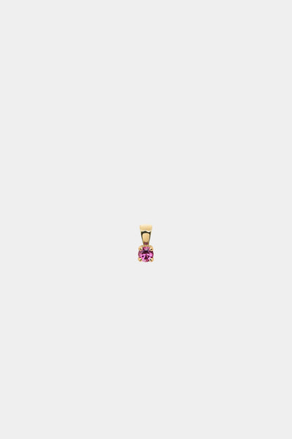 Birthstone Pendant | 9K Yellow Gold