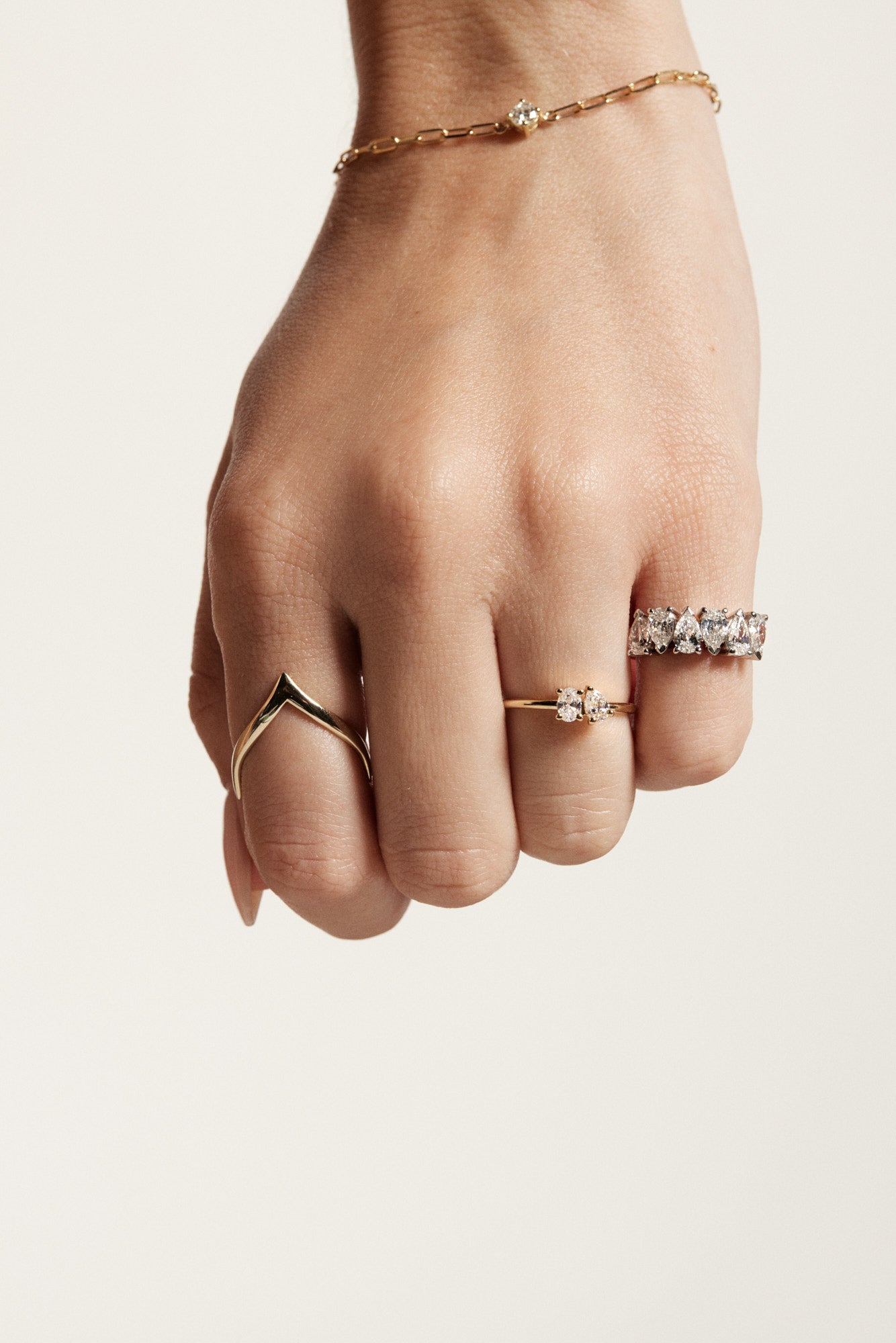 En Pointe Ring | Silver