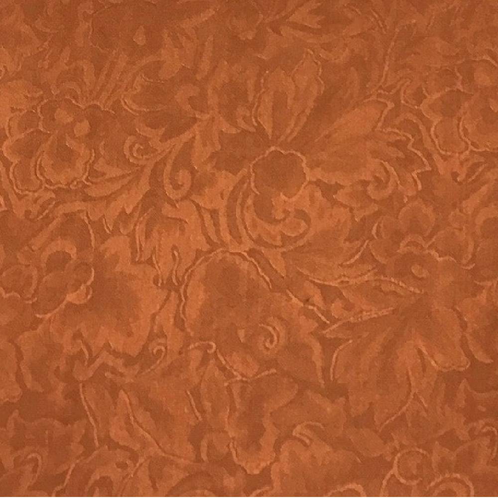 20" Jacquard Silk Wild Rag - Copper