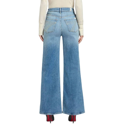 7 For All Mankind Ultra High Rise Jo Wide Leg Jean
