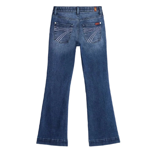 7 For All Mankind Girl's Mini Dojo - Lake Blue